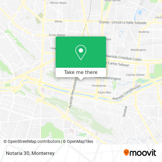 Mapa de Notaria 30