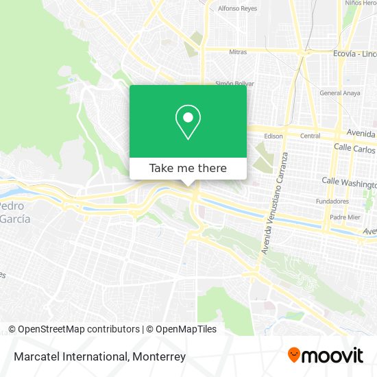 Marcatel International map