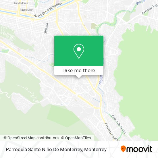 Parroquia Santo Niño De Monterrey map