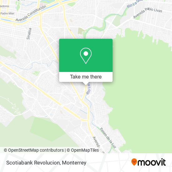 Scotiabank Revolucion map