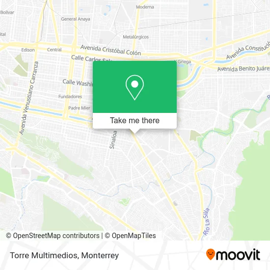 Torre Multimedios map