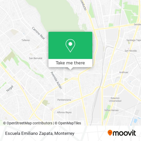 Escuela Emiliano Zapata map