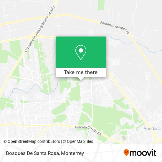 Mapa de Bosques De Santa Rosa