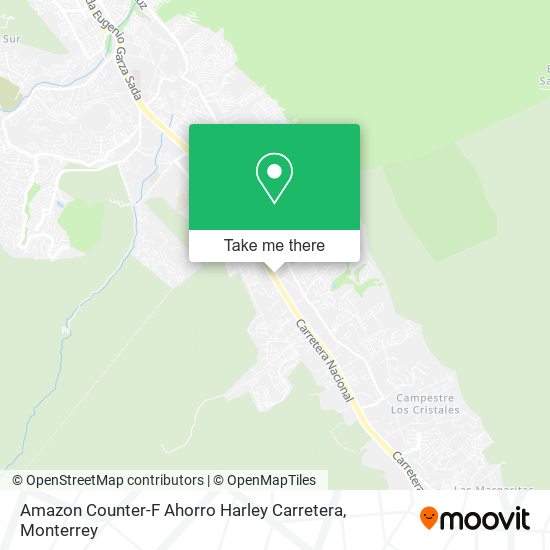 Amazon Counter-F Ahorro Harley Carretera map