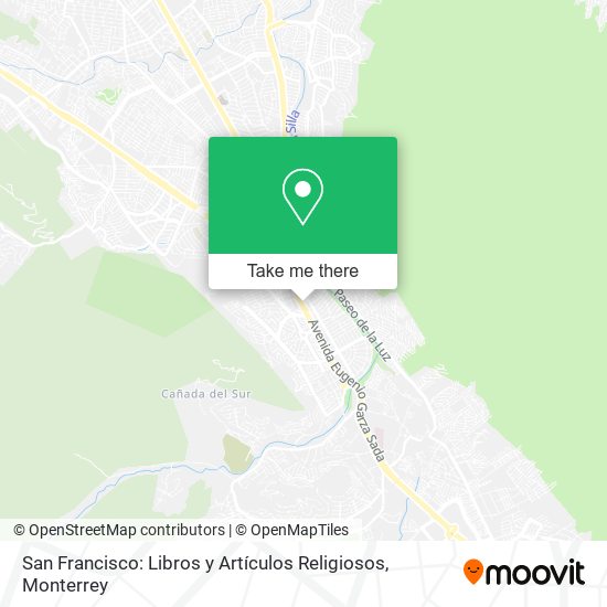 San Francisco: Libros y Artículos Religiosos map