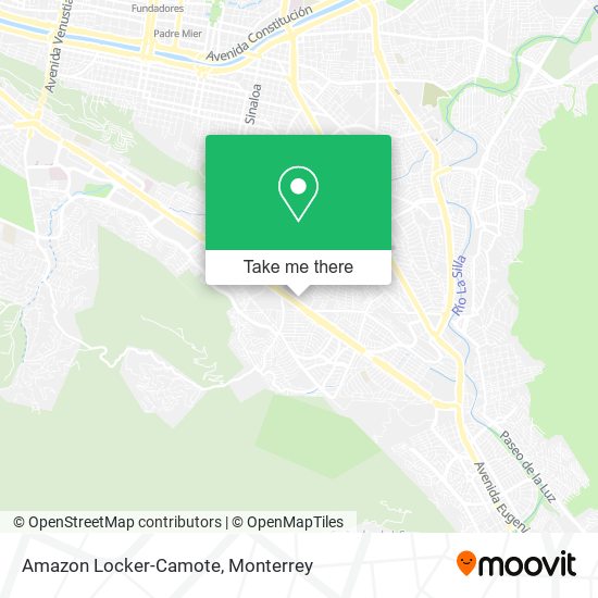 Amazon Locker-Camote map