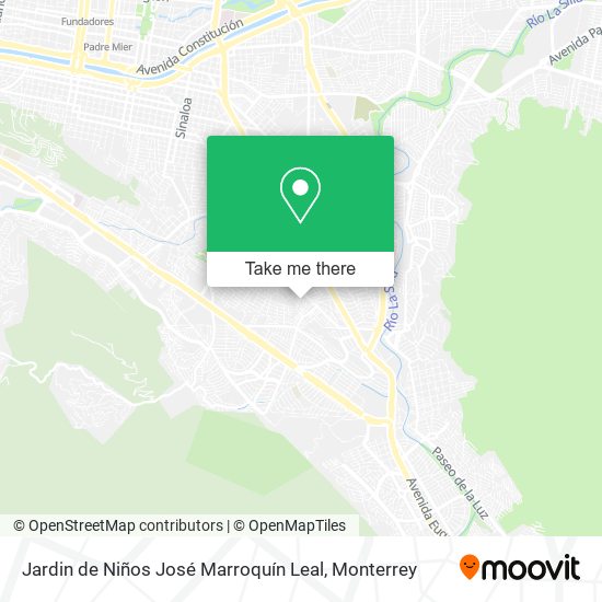 Jardin de Niños José Marroquín Leal map