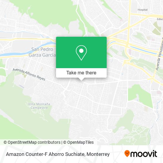 Mapa de Amazon Counter-F Ahorro Suchiate