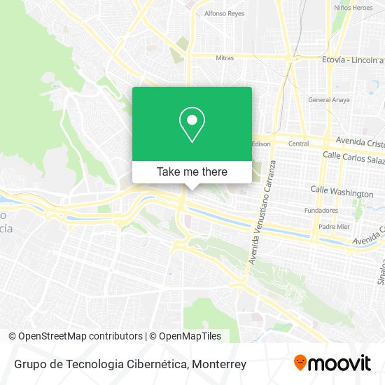 Grupo de Tecnologia Cibernética map