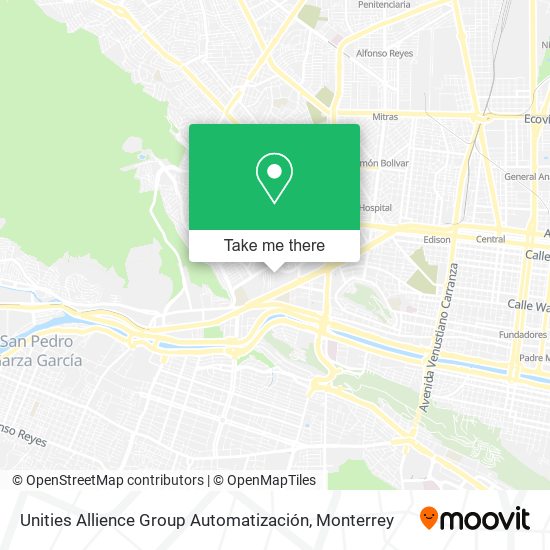 Unities Allience Group Automatización map