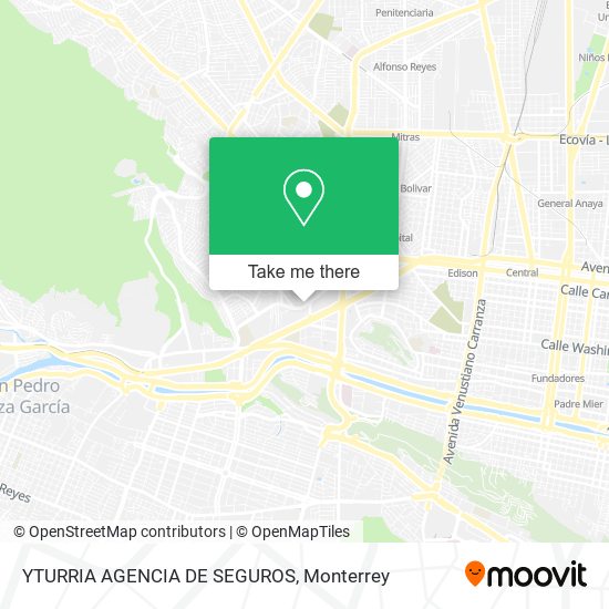 YTURRIA AGENCIA DE SEGUROS map