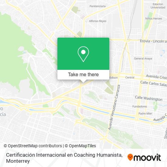 Certificación Internacional en Coaching Humanista map