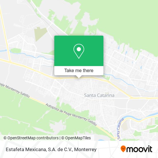 Mapa de Estafeta Mexicana, S.A. de C.V.