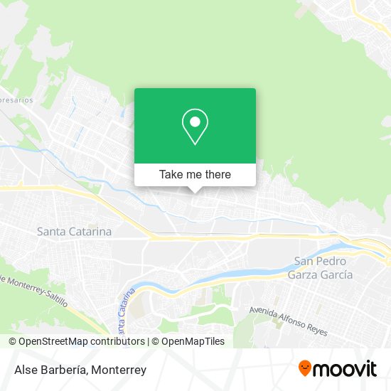Mapa de Alse Barbería