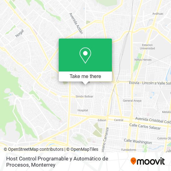 Host Control Programable y Automático de Procesos map