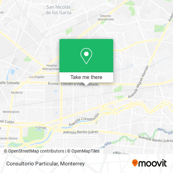Consultorio Particular map