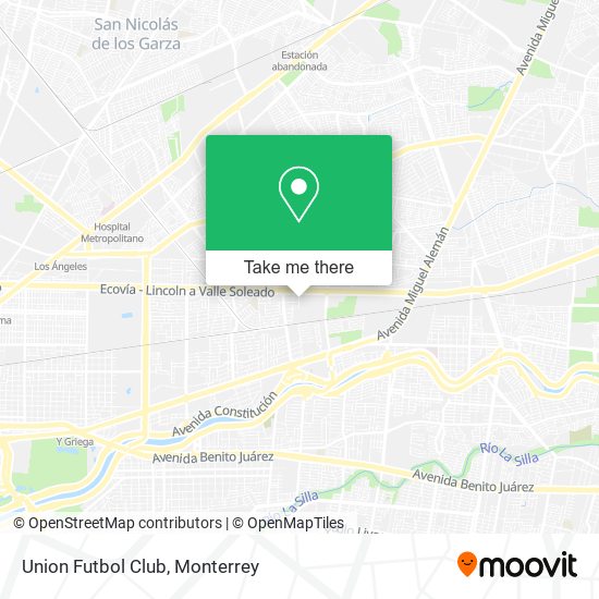 Mapa de Union Futbol Club