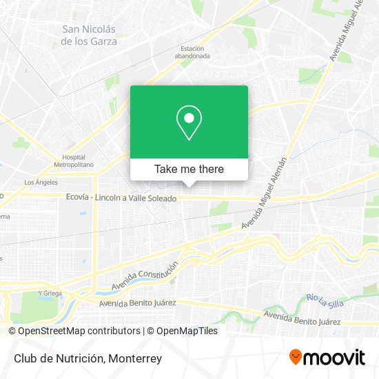 Club de Nutrición map