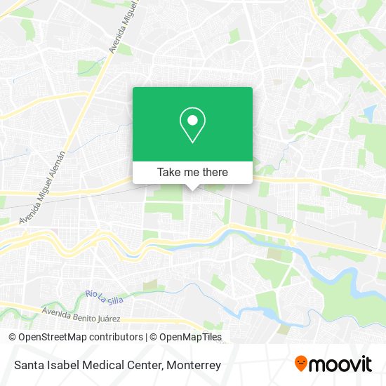 Santa Isabel Medical Center map