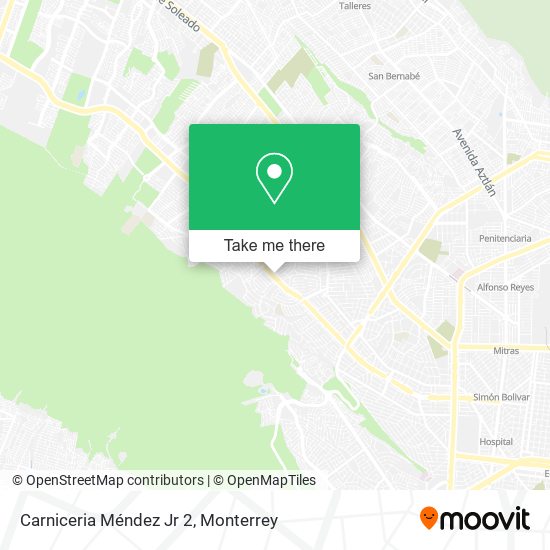 Carniceria Méndez Jr 2 map