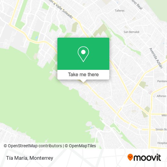 Mapa de Tía María
