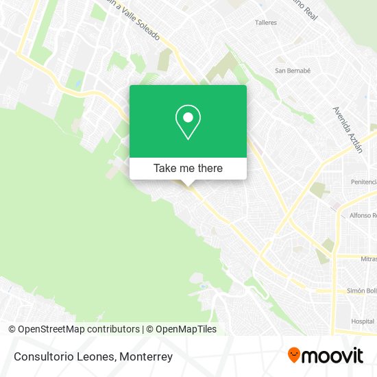 Mapa de Consultorio Leones