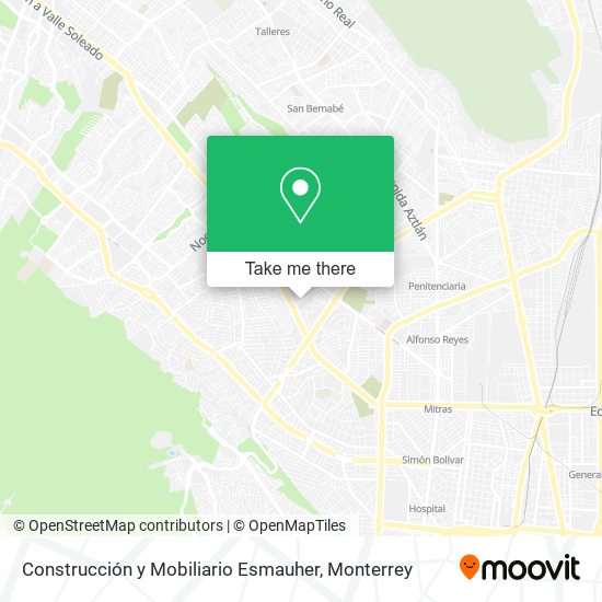 Mapa de Construcción y Mobiliario Esmauher