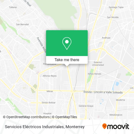 Servicios Eléctricos Industriales map