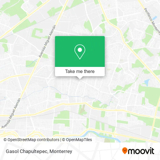 Mapa de Gasol Chapultepec