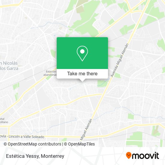 Mapa de Estética Yessy