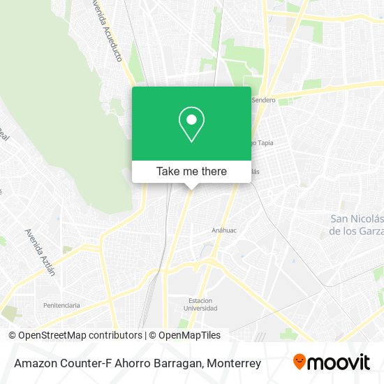 Mapa de Amazon Counter-F Ahorro Barragan