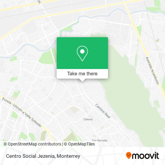 Centro Social Jezenia map