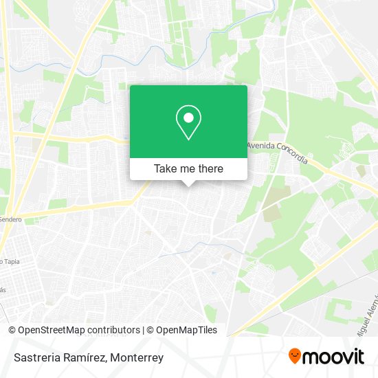 Sastreria Ramírez map