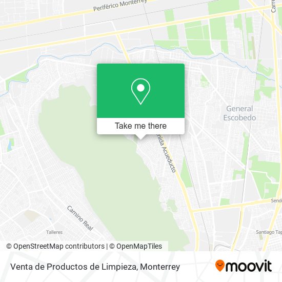 Venta de Productos de Limpieza map