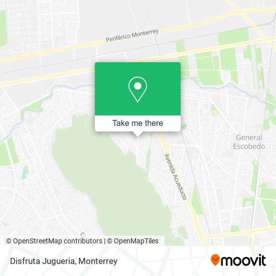 Mapa de Disfruta Jugueria