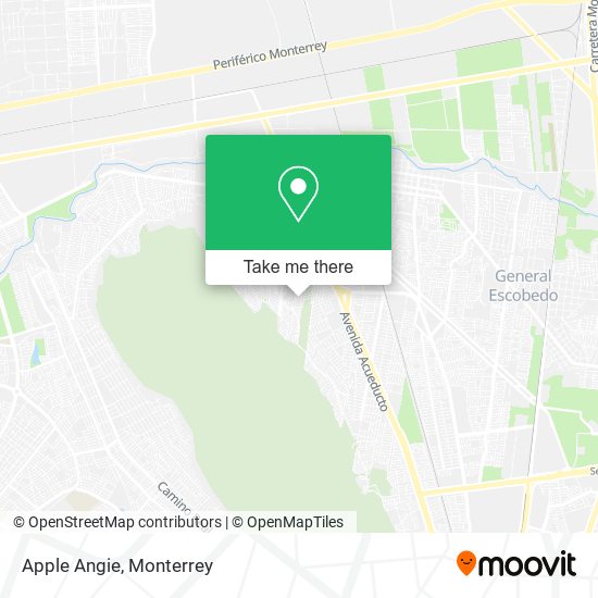 Mapa de Apple Angie