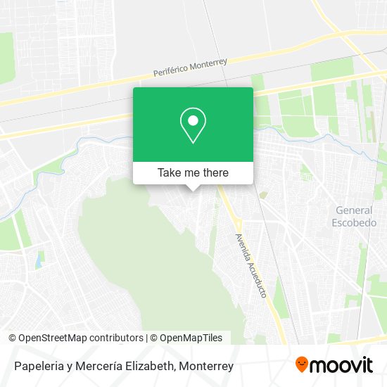 Mapa de Papeleria y Mercería Elizabeth