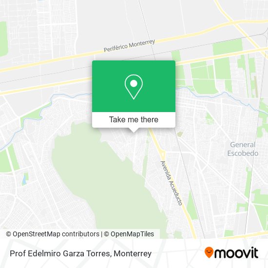Prof Edelmiro Garza Torres map