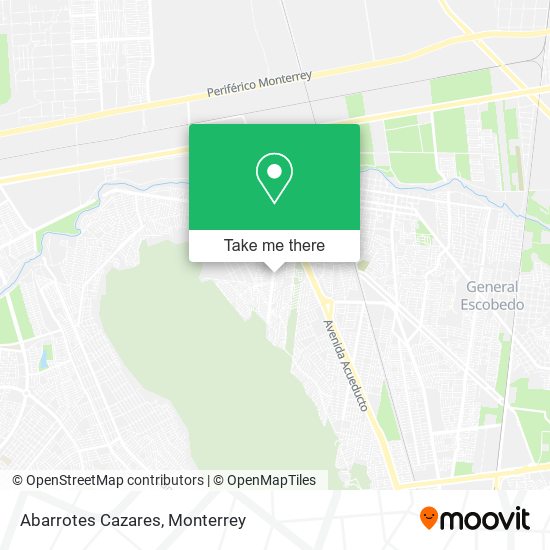 Mapa de Abarrotes Cazares