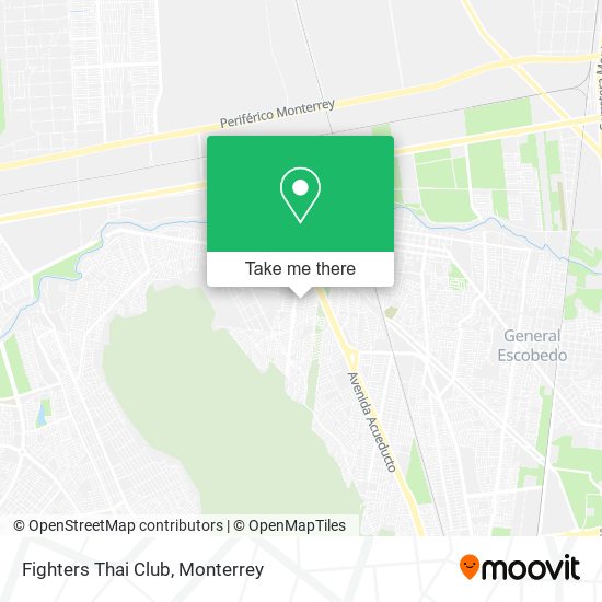 Fighters Thai Club map