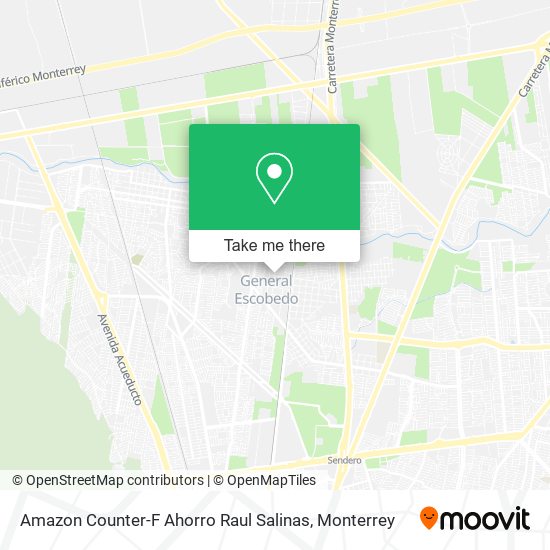 Mapa de Amazon Counter-F Ahorro Raul Salinas