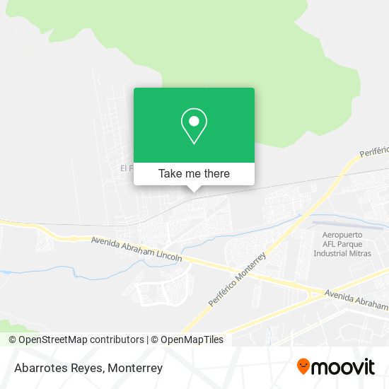 Abarrotes Reyes map