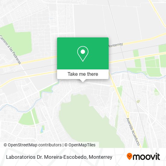 Laboratorios Dr. Moreira-Escobedo map