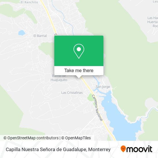 Mapa de Capilla Nuestra Señora de Guadalupe