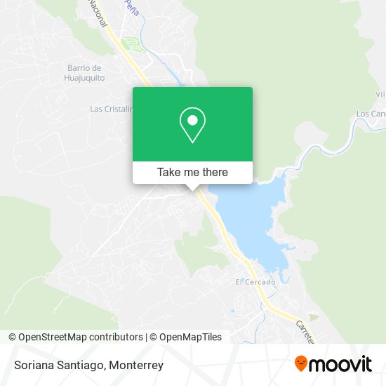 Mapa de Soriana Santiago