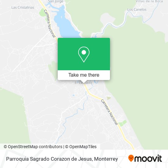 Mapa de Parroquia Sagrado Corazon de Jesus