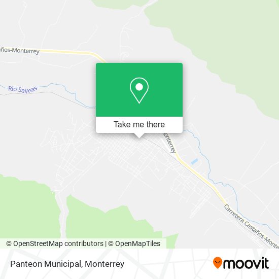 Mapa de Panteon Municipal