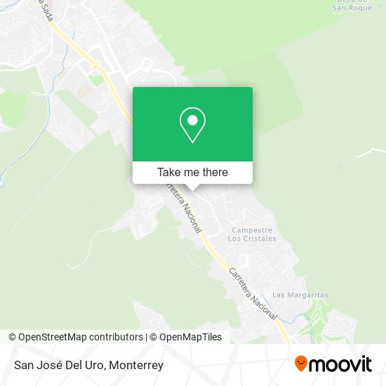 San José Del Uro map