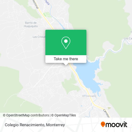 Colegio Renacimiento map