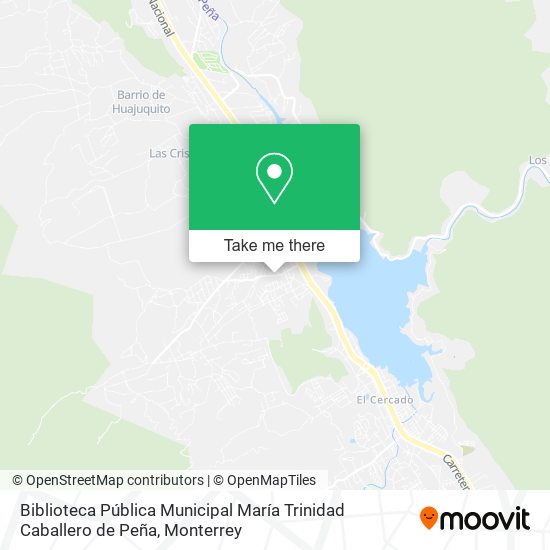 Biblioteca Pública Municipal María Trinidad Caballero de Peña map
